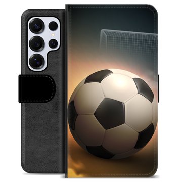 Samsung Galaxy S25 Ultra Premium Plånboksfodral - Fotboll