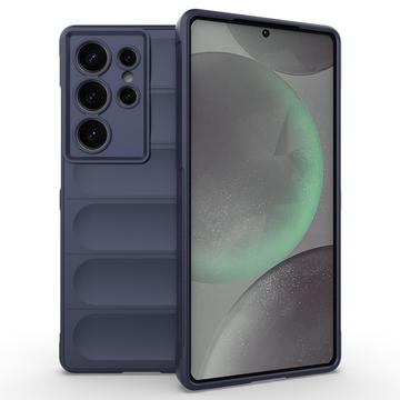 Samsung Galaxy S25 Ultra Rugged TPU-skal - Mörkblå