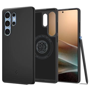 Samsung Galaxy S25 Ultra Spigen Thin Fit Mag MagSafe Skal - Svart