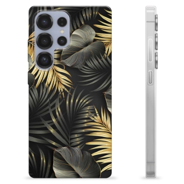 Samsung Galaxy S25 Ultra TPU-Skal - Gyllene Löv