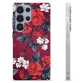 Samsung Galaxy S25 Ultra TPU-Skal - Vintage Blommor