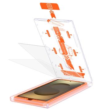 Samsung Galaxy S25 Ultra Tech-Protect Quick Set+ 2-pack skärmskydd i härdat glas - Klar