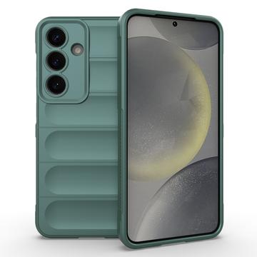 Samsung Galaxy S25+ Rugged TPU-skal - Grön