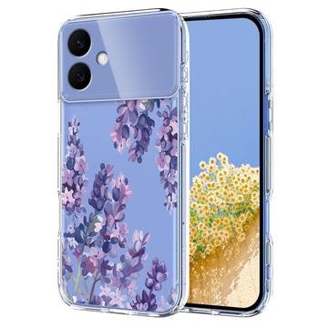 Samsung Galaxy S26 Edge Blommigt TPU-skal