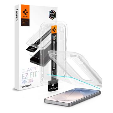 Galaxy S26 FE Spigen Glas.tR EZ Fit Pro skärmskydd av härdat glas