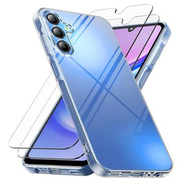 Galaxy S26 FE TPU Skal med 2x Härdat Glas Skärmskydd