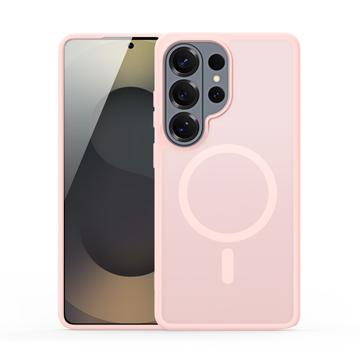 Samsung Galaxy S26 Ultra Dux Ducis Yind Hybridskal - MagSafe-kompatibelt - Ljusrosa