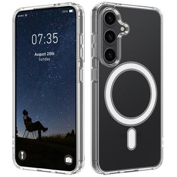 Samsung Galaxy S26+ Hybrid Skal - MagSafe-kompatibelt - Genomskinlig