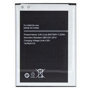 Samsung Galaxy S4 mini I9190 Litium-Ion batteri EB-B500BEBEC - 1,900 mAh