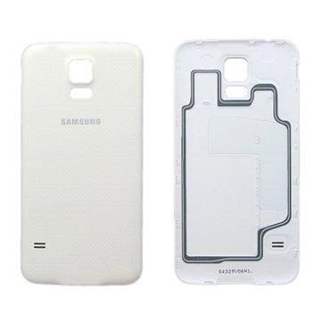 Samsung Galaxy S5 batteriskal - reservdelar av hög kvalitet - vit