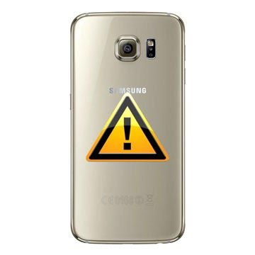 Samsung Galaxy S6 Edge Bak Skal Reparation - Guld