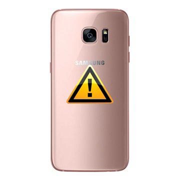 Samsung Galaxy S7 Bak Skal Reparation - Rosa