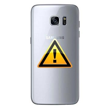 Samsung Galaxy S7 Bak Skal Reparation - Silver