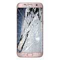 Samsung Galaxy S7 Edge LCD-display & Pekskärm Reparation (GH97-18533E) - Rosa