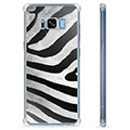 Samsung Galaxy S8 Hybridskal - Zebra