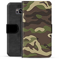 Samsung Galaxy S8 Premium Plånboksfodral - Kamouflage