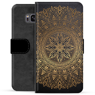 Samsung Galaxy S8+ Premium Plånboksfodral - Mandala