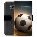 Samsung Galaxy S8 Premium Plånboksfodral - Fotboll