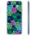 Samsung Galaxy S8+ Hybridskal - Tropiska Blommor