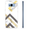 Samsung Galaxy S8+ TPU-Skal - Abstrakt Marmor