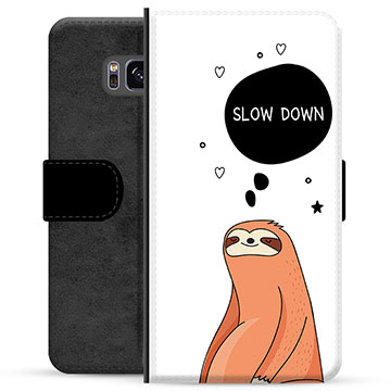 Samsung Galaxy S8 Premium Plånboksfodral - Slow Down