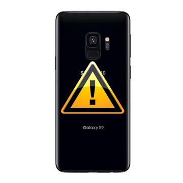 Samsung Galaxy S9 Bak Skal Reparation - Svart