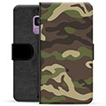 Samsung Galaxy S9 Premium Plånboksfodral - Kamouflage