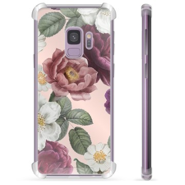 Samsung Galaxy S9 Hybridskal - Romantiska Blommor