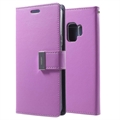 Samsung Galaxy S9 Mercury Rich Diary Plånboksfodral (Bulk) - Lila