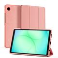 Samsung Galaxy Tab A11 Dux Ducis Domo Tri-Fold Smart Foliofodral - Rosa