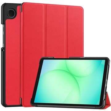 Samsung Galaxy Tab A11 Tri-Fold Series Smart Folio Fodral - Röd