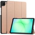 Samsung Galaxy Tab A11 Tri-Fold Series Smart Folio Fodral - Roséguld
