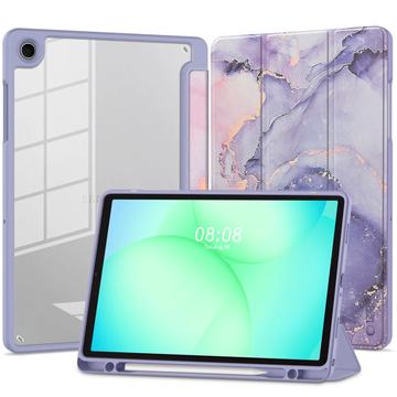 Samsung Galaxy Tab A11+/A9+ Tech-Protect SmartCase Pen Hybrid Tri-Fold Folio Fodral