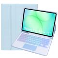 Samsung Galaxy Tab A11+ Bluetooth tangentbordsfodral - Baby Blå