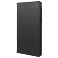 Samsung Galaxy Tab A7 Lite 360 Roterande Foliofodral - Svart