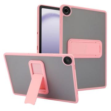 Samsung Galaxy Tab A9+ Stötsäkert hybridskal med kickstand - Rosa