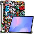 Samsung Galaxy Tab S10 FE+ Tri-Fold Series Smart Folio Fodral - Graffiti