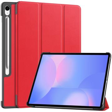 Samsung Galaxy Tab S10 FE+ Tri-Fold Series Smart Folio Fodral - Röd