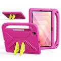Samsung Galaxy Tab S11 Dux Ducis Puff Kids EVA stötsäkert fodral med kickstand - Rosa