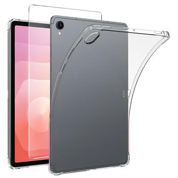 Samsung Galaxy Tab S11 Saii 2-i-1 TPU Skal & Härdat Glas Skärmskydd