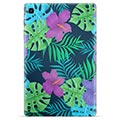 Samsung Galaxy Tab S6 Lite TPU-Skal - Tropiska Blommor