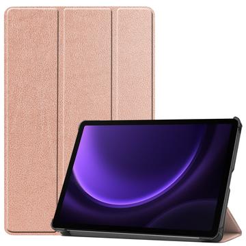 Samsung Galaxy Tab S10 FE/S9 FE Tri-Fold Series Smart Foliofodral - Roséguld