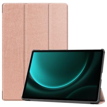 Samsung Galaxy Tab S9 FE+ Tri-Fold Series Smart Foliofodral - Roséguld