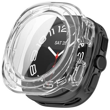 Samsung Galaxy Watch Ultra 2024/2025 Plastskal med Härdat Glas Skärmskydd - 47mm - Klar