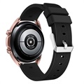 Samsung Galaxy Watch3 Silikonrem - 41mm - Svart