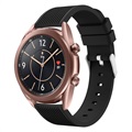 Samsung Galaxy Watch3 Silikonrem - 41mm - Svart