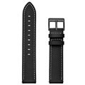 Samsung Galaxy Watch4/Watch4 Classic Läderrem - Svart