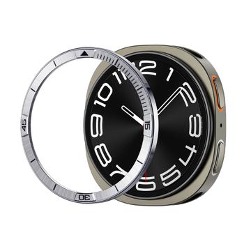Samsung Galaxy Watch8 Spigen Bezel Tune Pilot - 44 mm - Silver