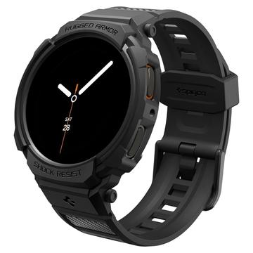 Samsung Galaxy Watch8 Spigen Rugged Armor Pro TPU-skal - 44mm - Svart
