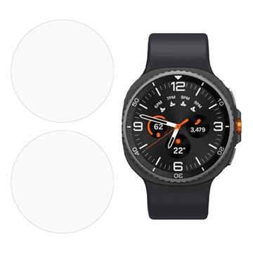 Samsung Galaxy Watch8 Härdat Glas Skärmskydd - 9H - 2 st. - 44mm